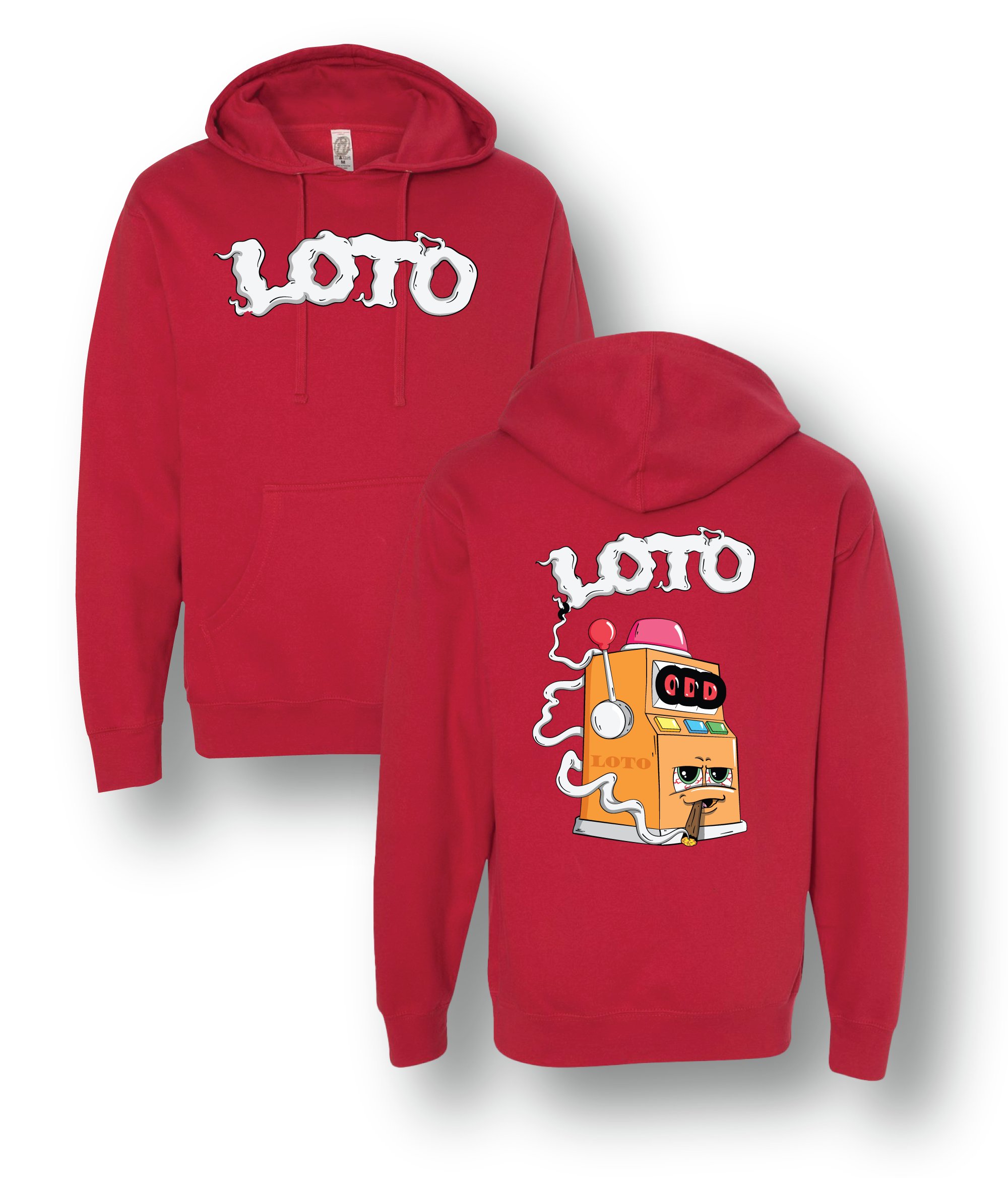 LOTO Life Red Hoodie